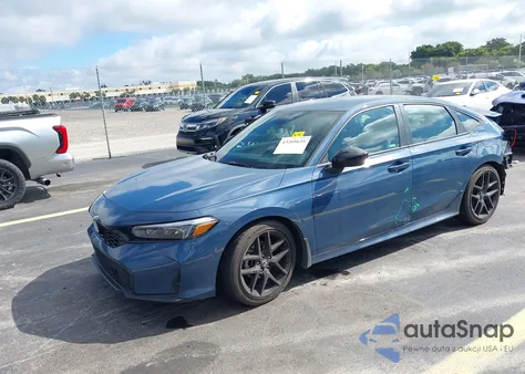 2025 Honda Civic Sport из США, поврежденный, VIN 2HGFE2F57SH588358